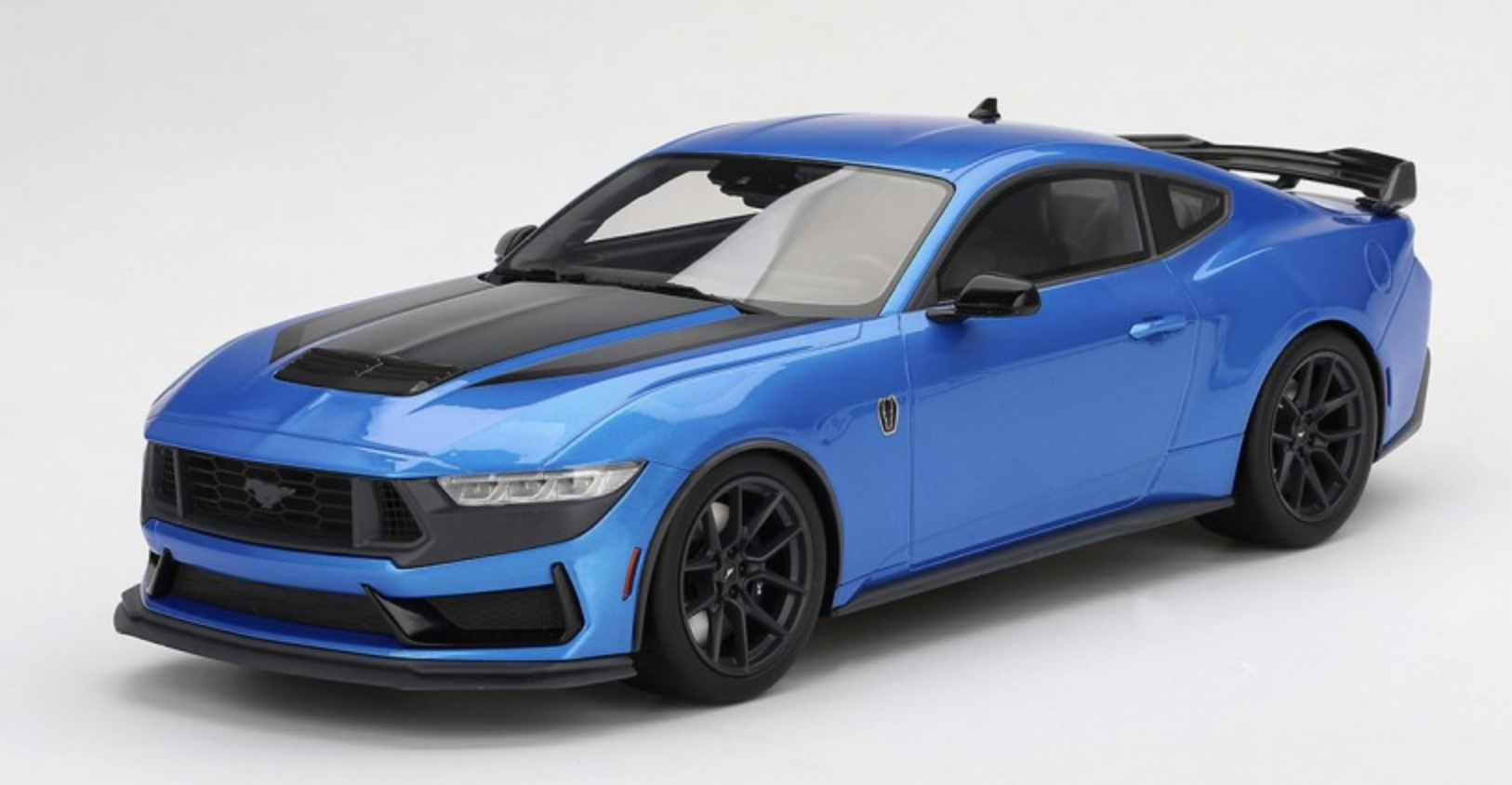 FORD Mustang Dark Horse Grabber Blue 2024 TOP SPEED 1/18