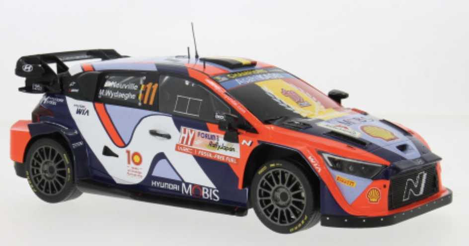 Hyundai i20 N Rally1 WRC Rally Japan 2024 IXO 1/18