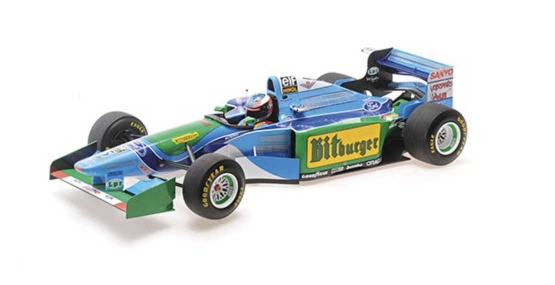 Benetton Renault B194 5 Michael Schumacher F1 Australie 1994 Minichamps 1/12
