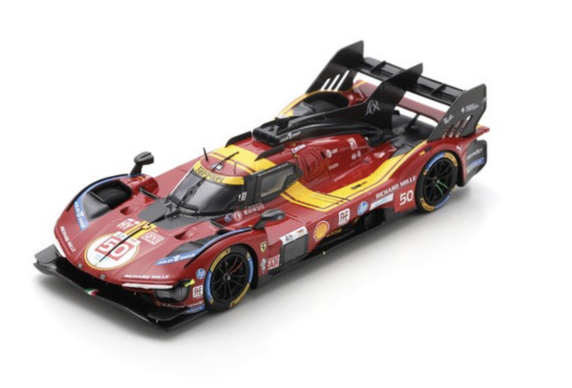 FERRARI 499P N°50 FERRARI AF CORSE 24H Le Mans 2025 A. Fuoco - N. Nielsen - M. Molina 1/43 LOOKSMART