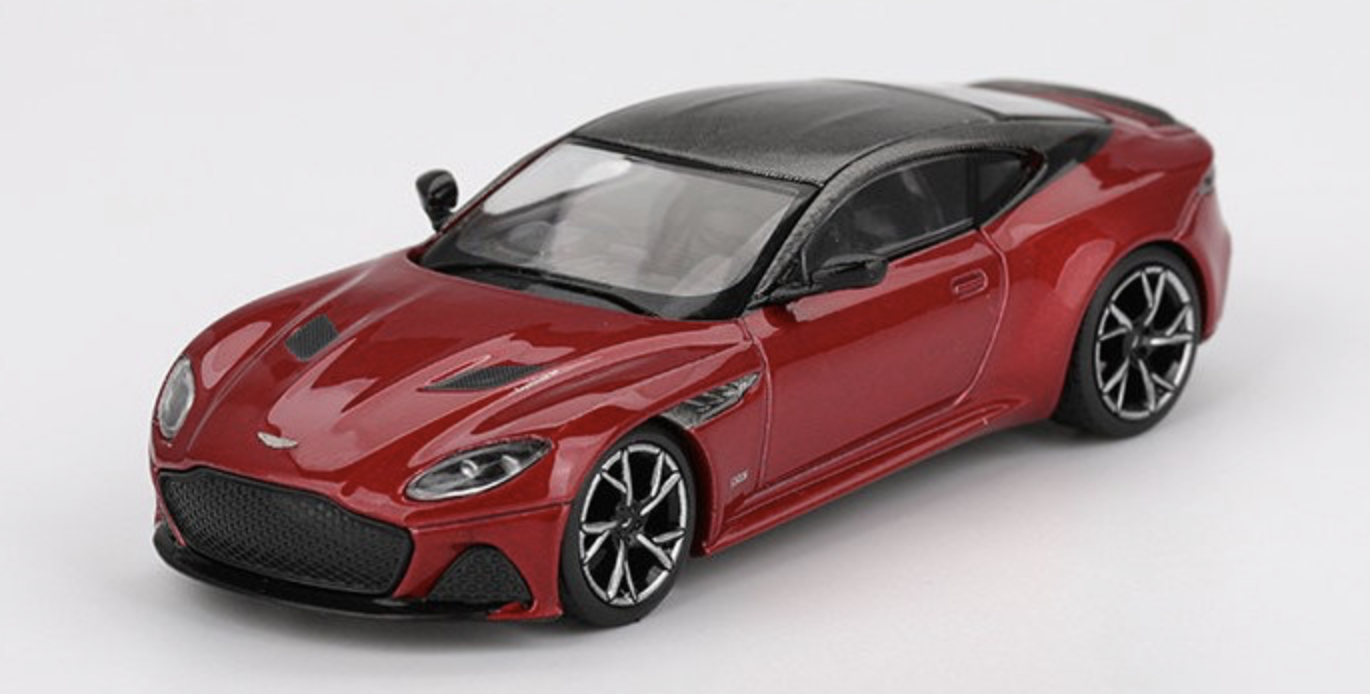 ASTON MARTIN DBS Hyper Red 2023 1/64 MINI GT