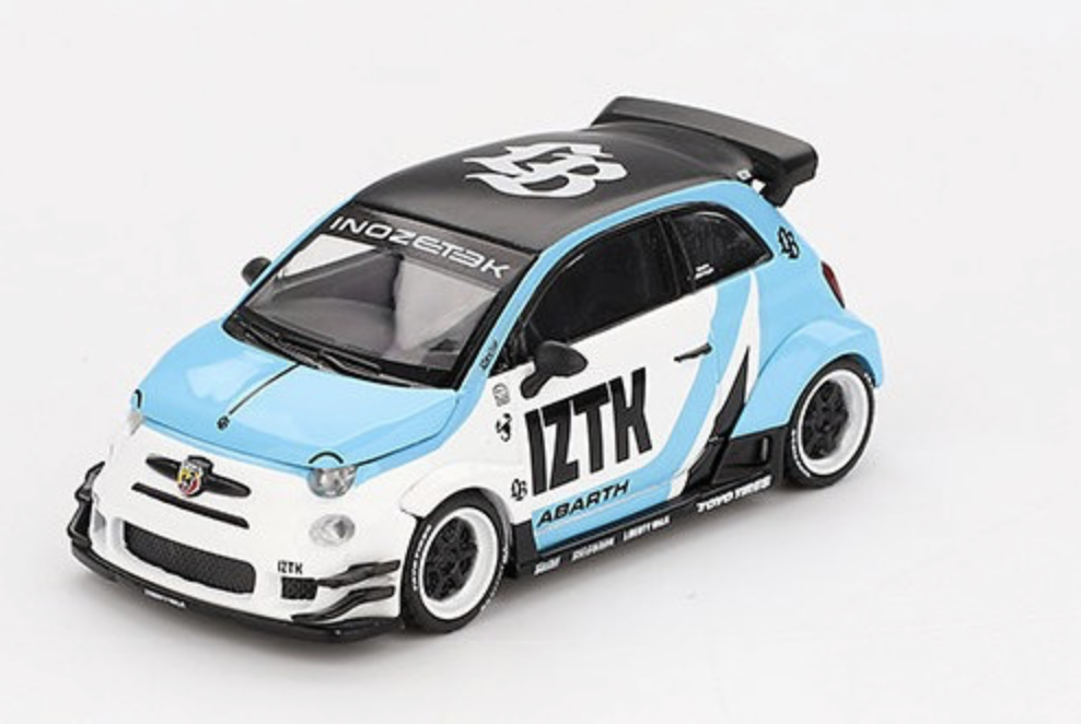 FIAT Abarth 595 LB-Works x Abas Works IZTK 2024 1/64 MINI GT