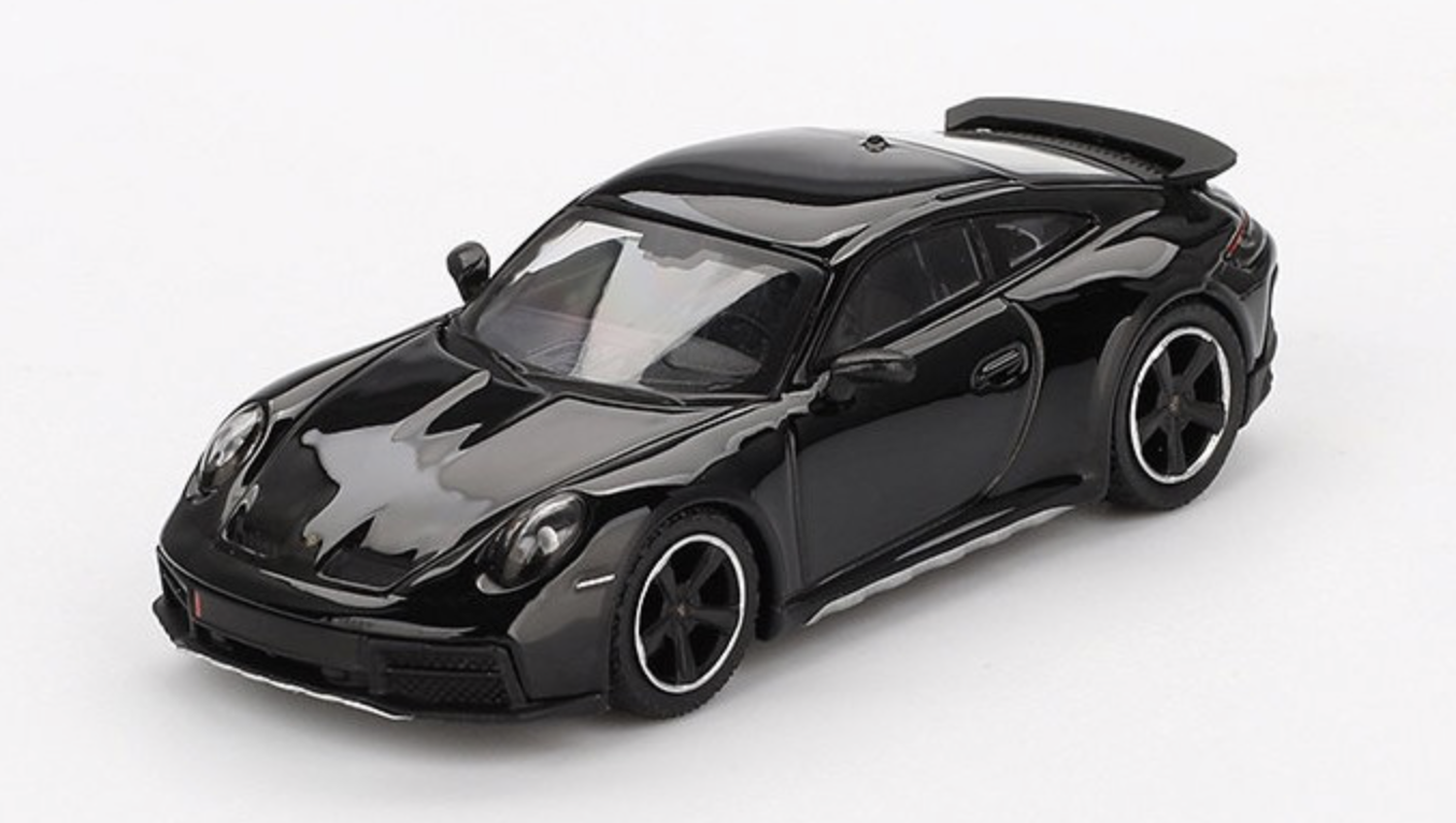 PORSCHE 911 (992) Dakar Black 2023 1/64 MINI GT