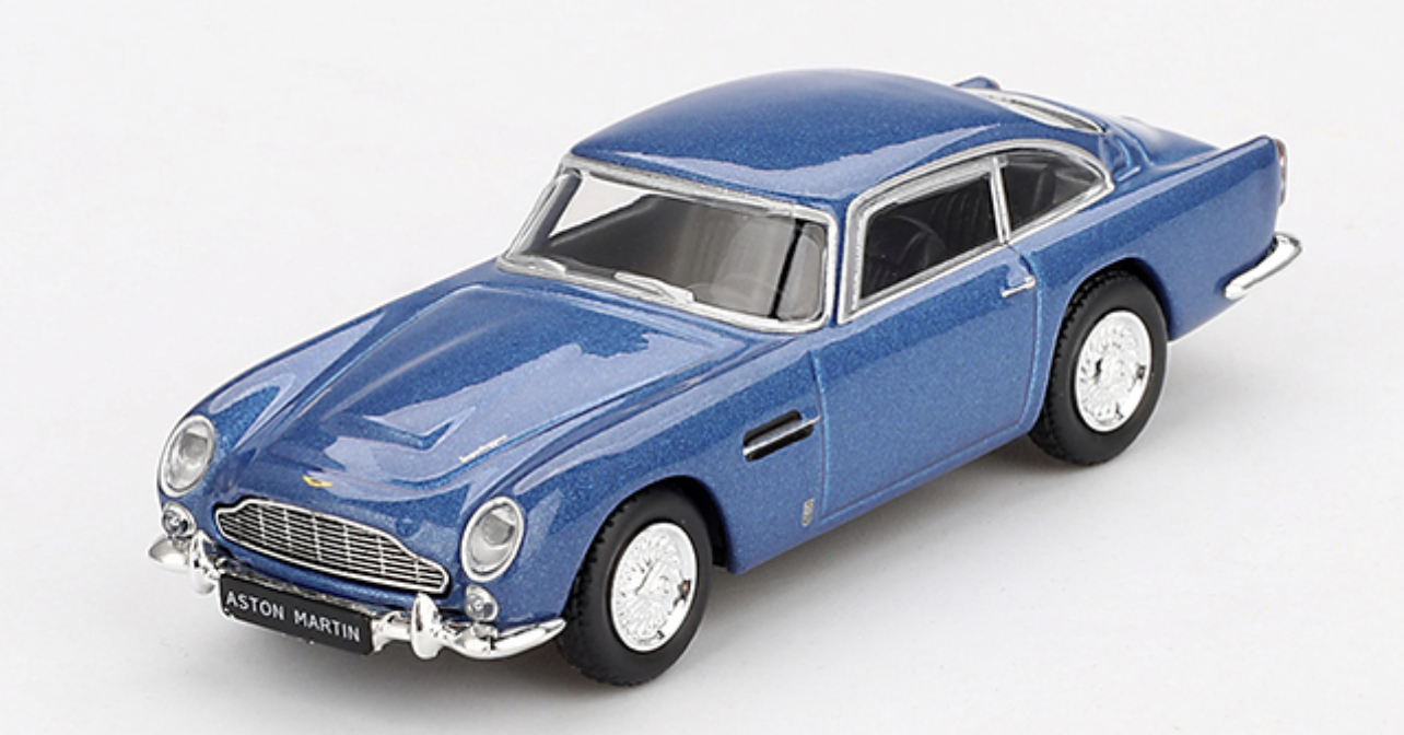 Aston Martin DB5 Sierra Blue 1/64 MINI GT