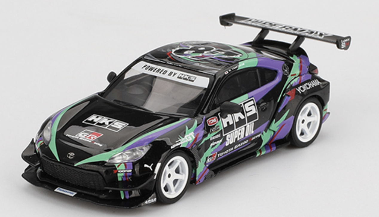 Toyota GR86 HKS TYPE R 2022 Tokyo Auto Salon 1/64 MINI GT
