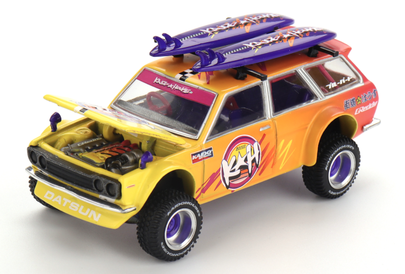 Datsun KAIDO 510 Wagon 4x4 Kaido ISLANDS V1 1/64 MINI GT