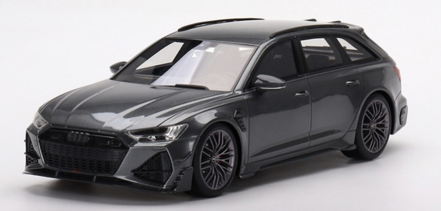 TS0455 AUDI ABT RS6-R Daytona Grey TOP SPEED 1/18