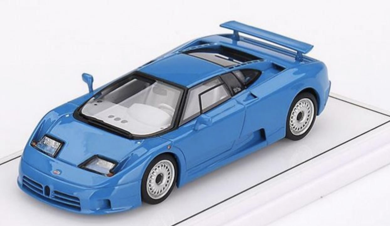 BUGATTI EB110 GT Blue Bugatti TSM MODEL 1/43