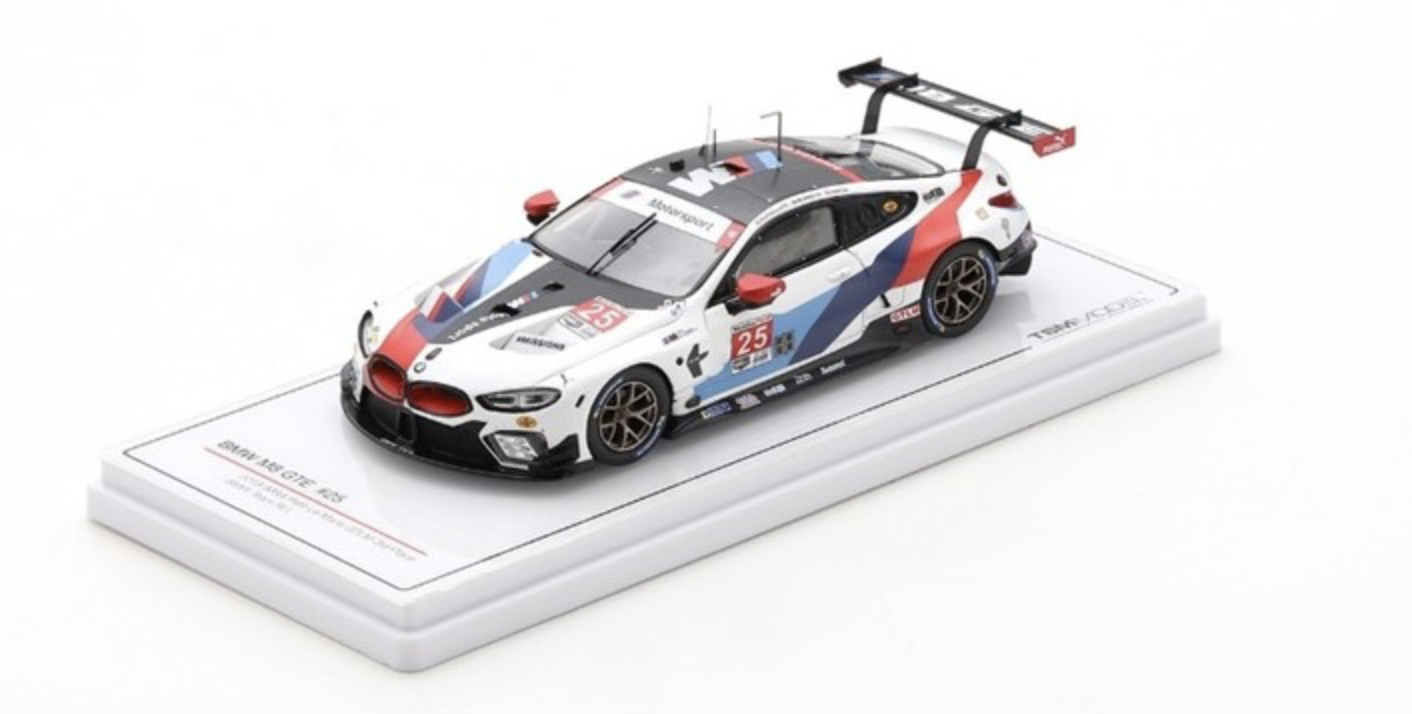 BMW M8 GTE n°25 BMW Team RLL 2019 -3ème GTLM IMSA Petit Le Mans -T. Blomqvist - C. De Phillippi - C. Herta TSM MODEL 1/43