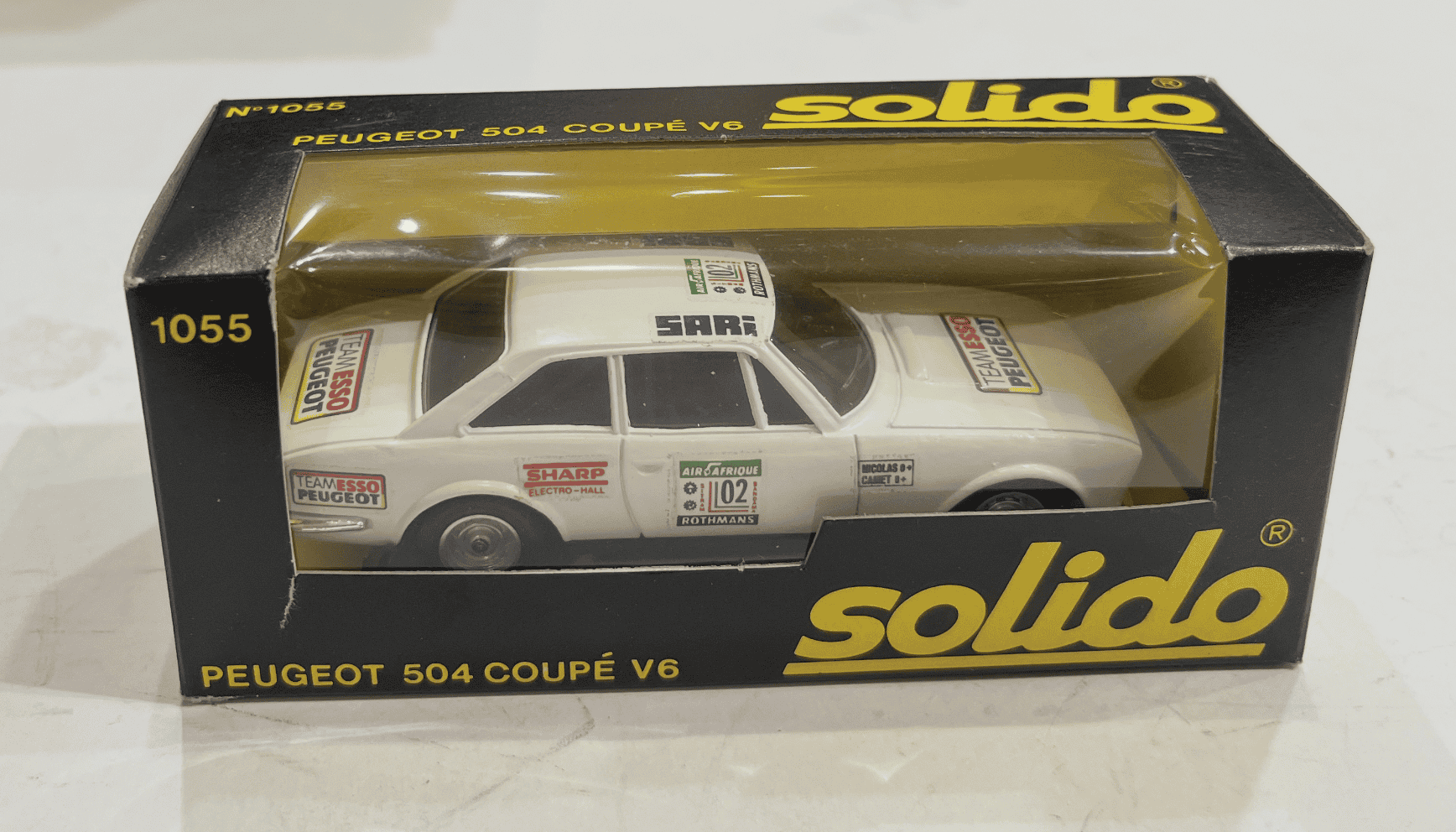 PEUGEOT 504  COUPE V6 SOLIDO 1/43