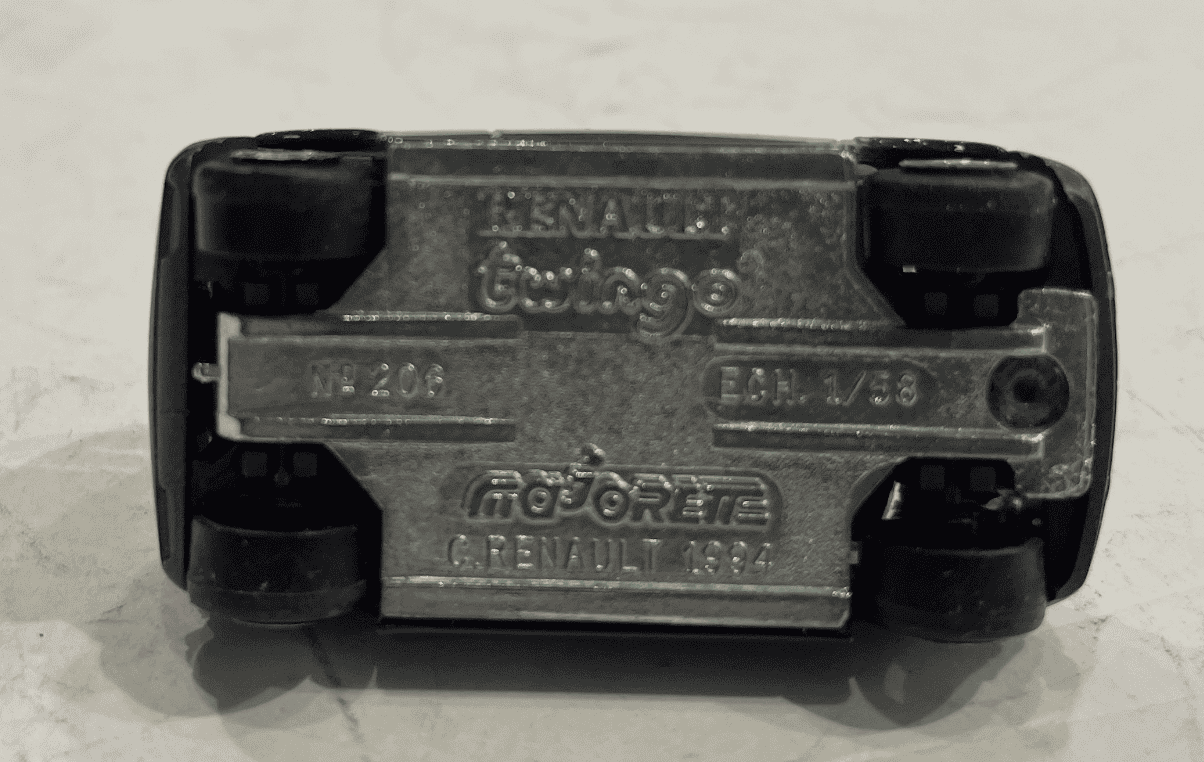 RENAULT TWINGO BLUE 1/64 MAJORETTE