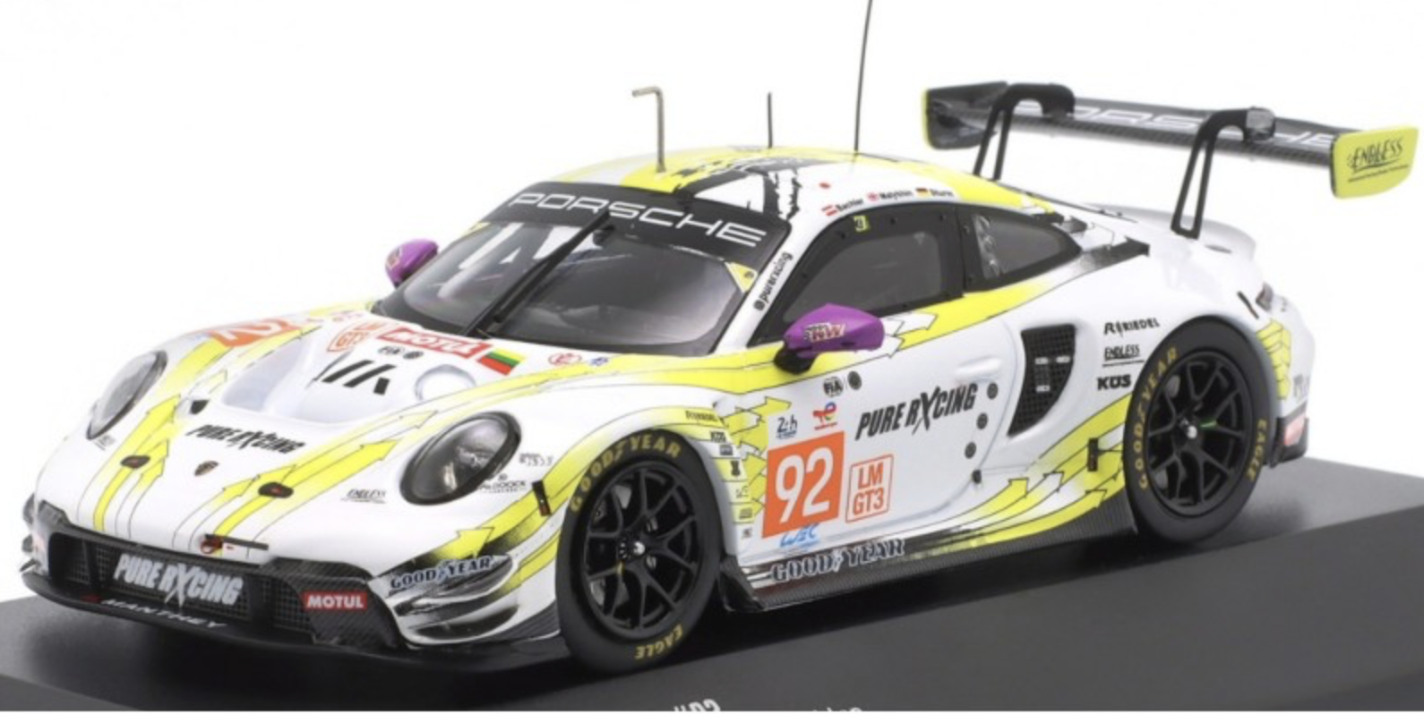 PORSCHE 911 992 GT3 R MANTHEY #92 LE MANS 2024 1/43 IXO