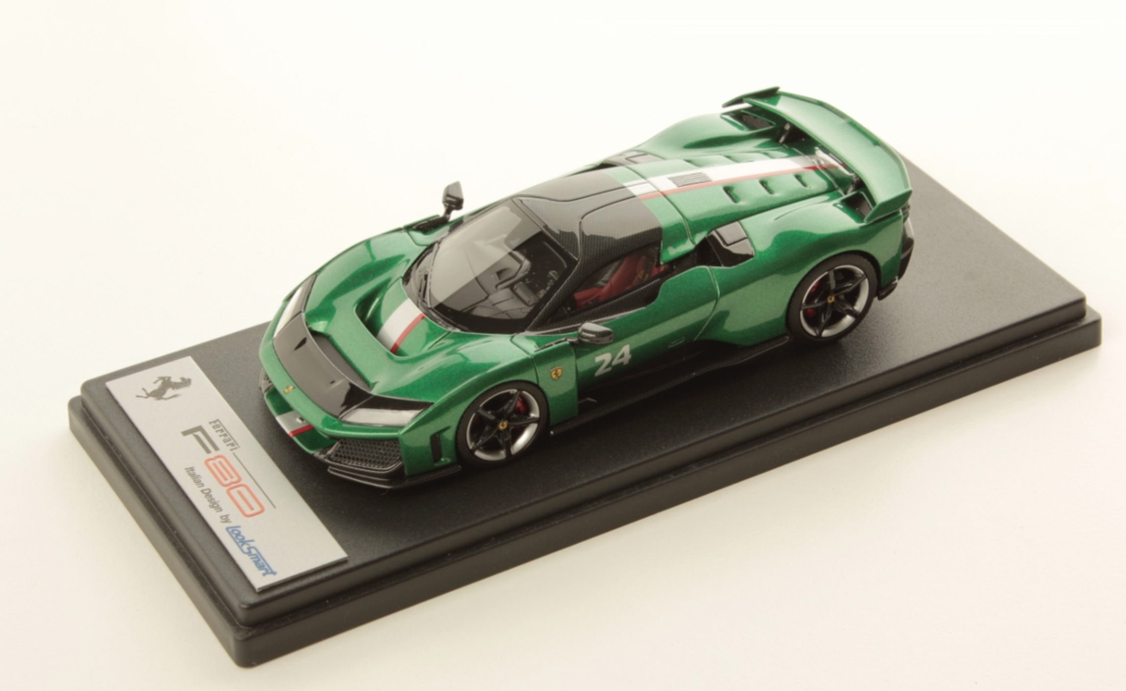 FERRARI F80 Green Jewel with Livery LOOKSMART 1/43