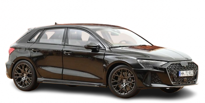 AUDI RS 3 NOIR 2025 NOREV 1/18