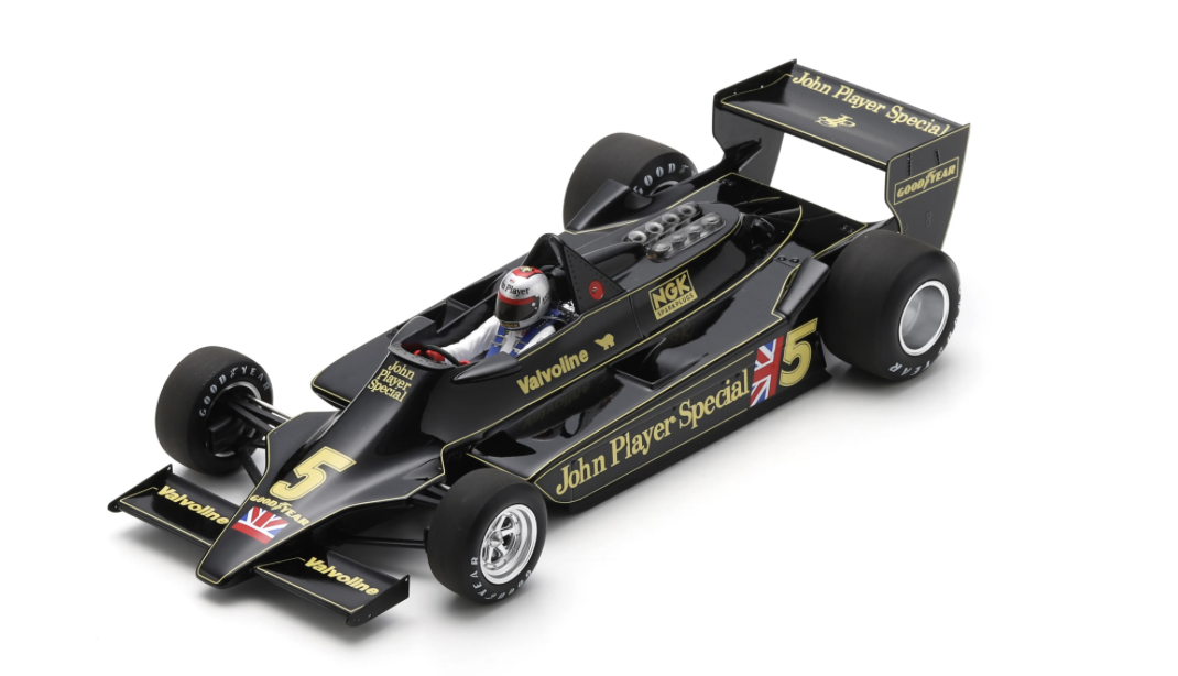 LOTUS 79 NO.5 WINNER BELGIUM GP 1978 MARIO ANDRETTI 1/18 SPARK