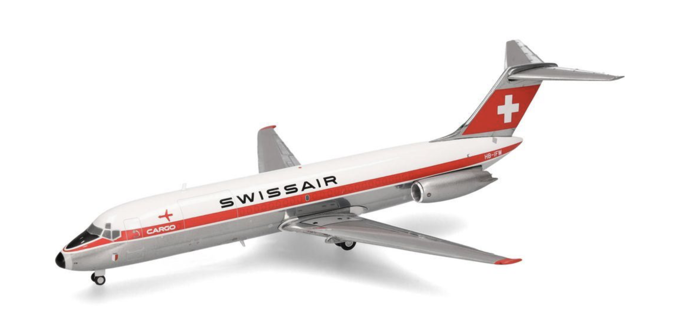 Swissair Douglas DC-9-30F HB-IFW  Herpa 1/500