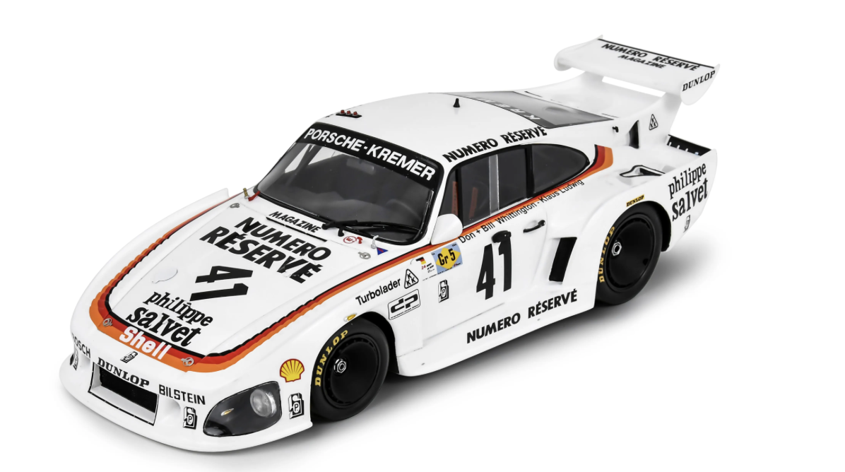 PORSCHE 935 K3 NO.41 WINNER LE MANS 24H 1979 K. LUDWIG - B. WHITTINGTON - D. WHITTINGTON 1/18 SPARK