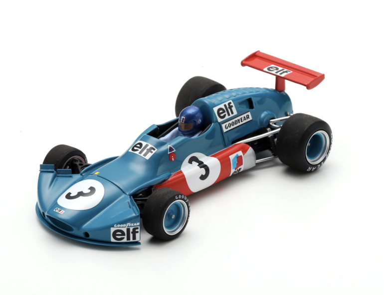 ELF 2 NO.3 DEUTSCHLAND TROPHY F2 1972 PATRICK DEPAILLER 1/43 SPARK