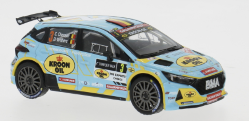 HYUNDAI I20 RALLY2 #3 SPA RALLY 2024 1/43 IXO