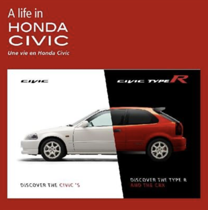Une vie en Honda Civic LES CAHIERS DE L'EDITION
