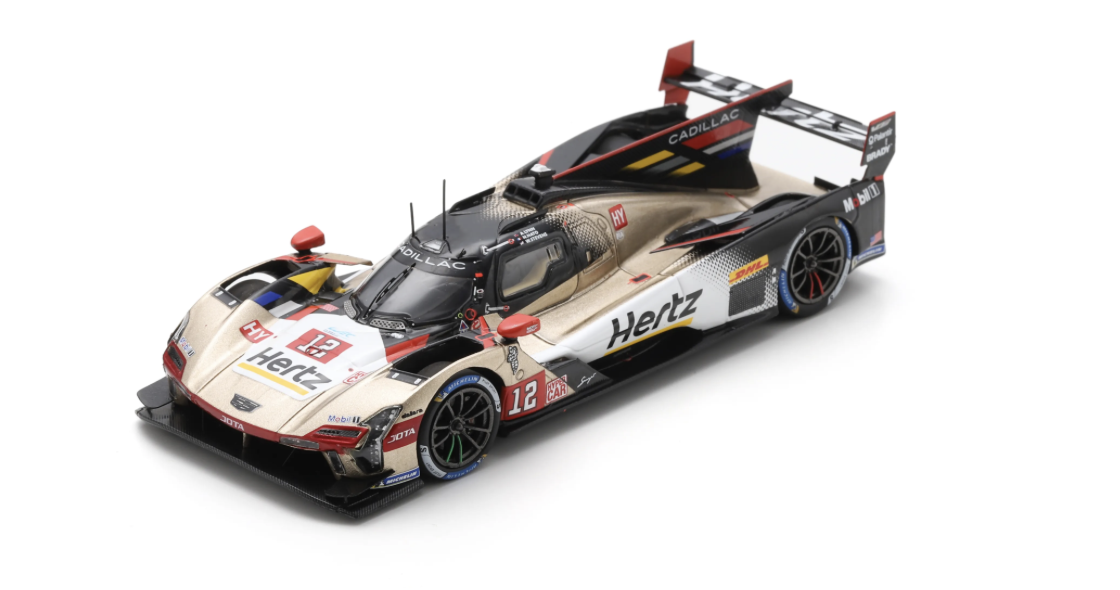CADILLAC V-SERIES.R NO.12 CADILLAC HERTZ TEAM JOTA 4TH LE MANS 24H 2025 W. STEVENS - N. NATO - A. LYNN SPARK 1/43