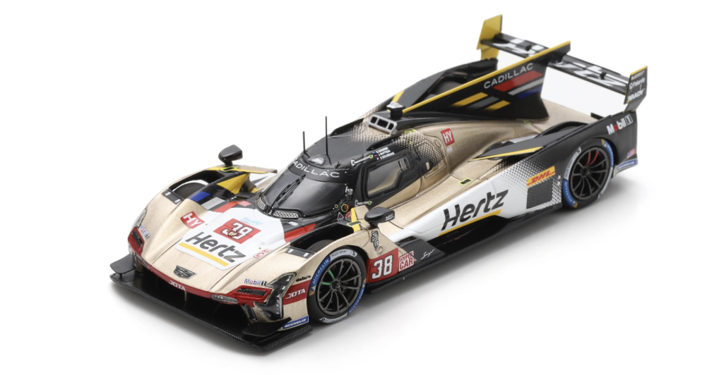 CADILLAC V-SERIES.R NO.38 CADILLAC HERTZ TEAM JOTA 7TH LE MANS 24H 2025 E. BAMBER - S. BOURDAIS - J. BUTTON SPARK 1/43