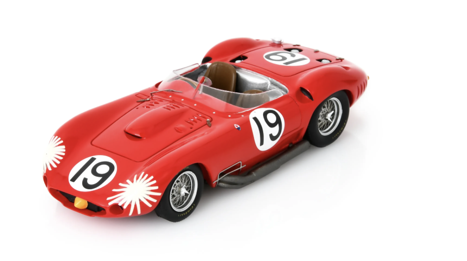 MASERATI 450 S NO.19 WINNER SEBRING 12H 1957 J. MANUEL FANGIO - J. BEHRA SPARK 1/43