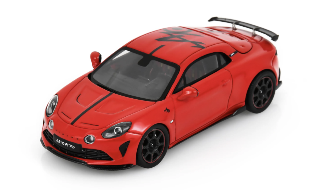ALPINE A110 RADICALE 70 ROUGE 2025 SPARK 1/43