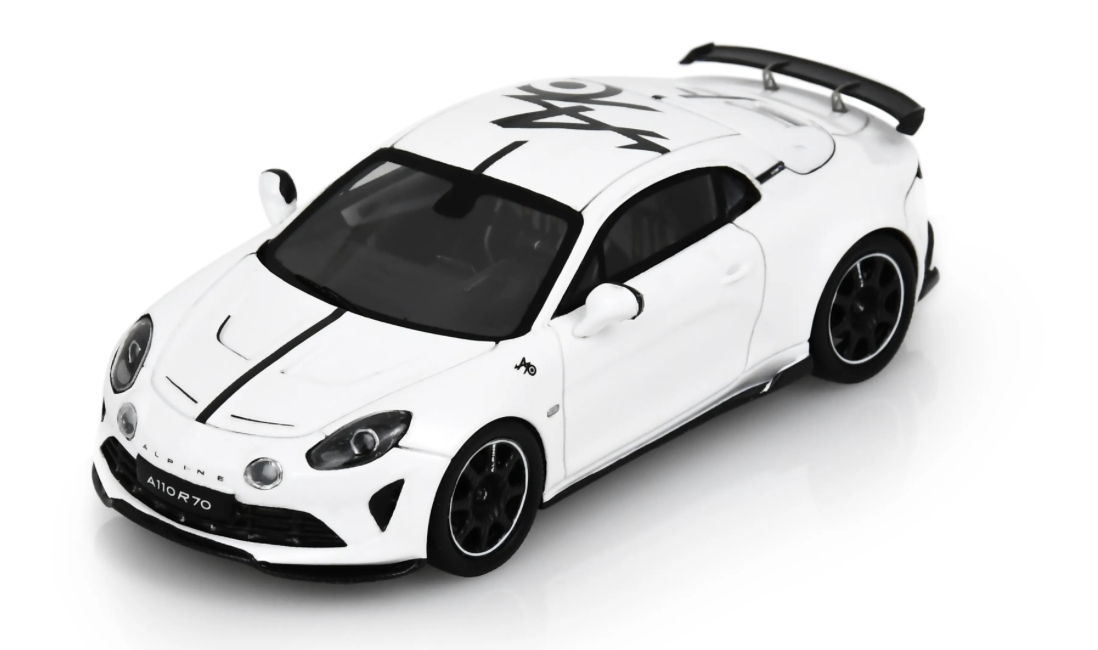 ALPINE A110 RADICALE 70 BLANCHE 2025 SPARK 1/43