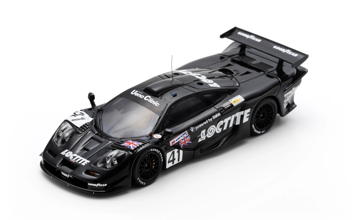 MCLAREN F1 GTR NO.41 LE MANS 24H 1998 E. PIRRO - T. BSCHER - R. CAPELLO SPARK 1/43