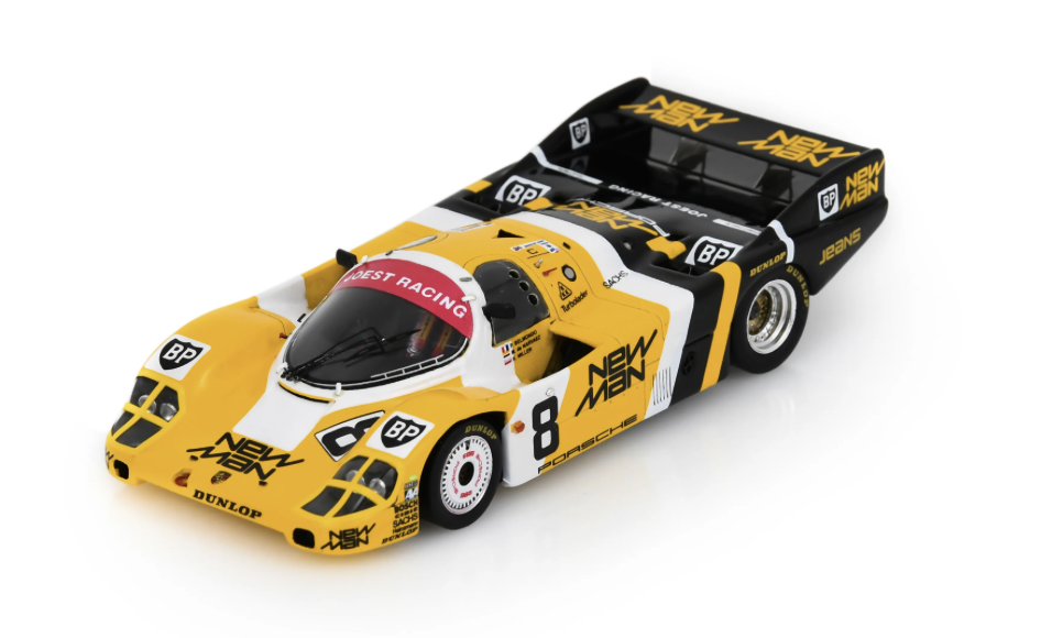 PORSCHE 956 NO.8 24H LE MANS 1985 P. BELMONDO - M. DE NARVAEZ - K. MILLER SPARK 1/43