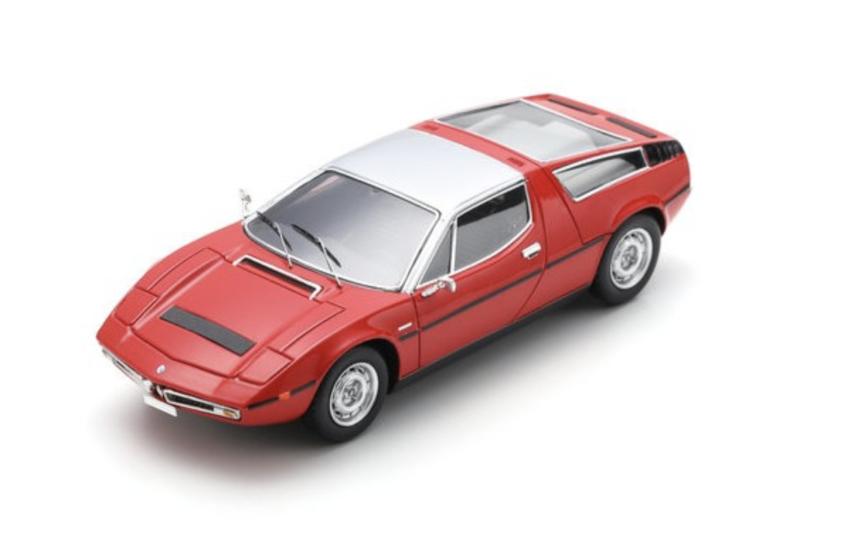 MASERATI Bora 1971 Rouge SCHUCO 1/43