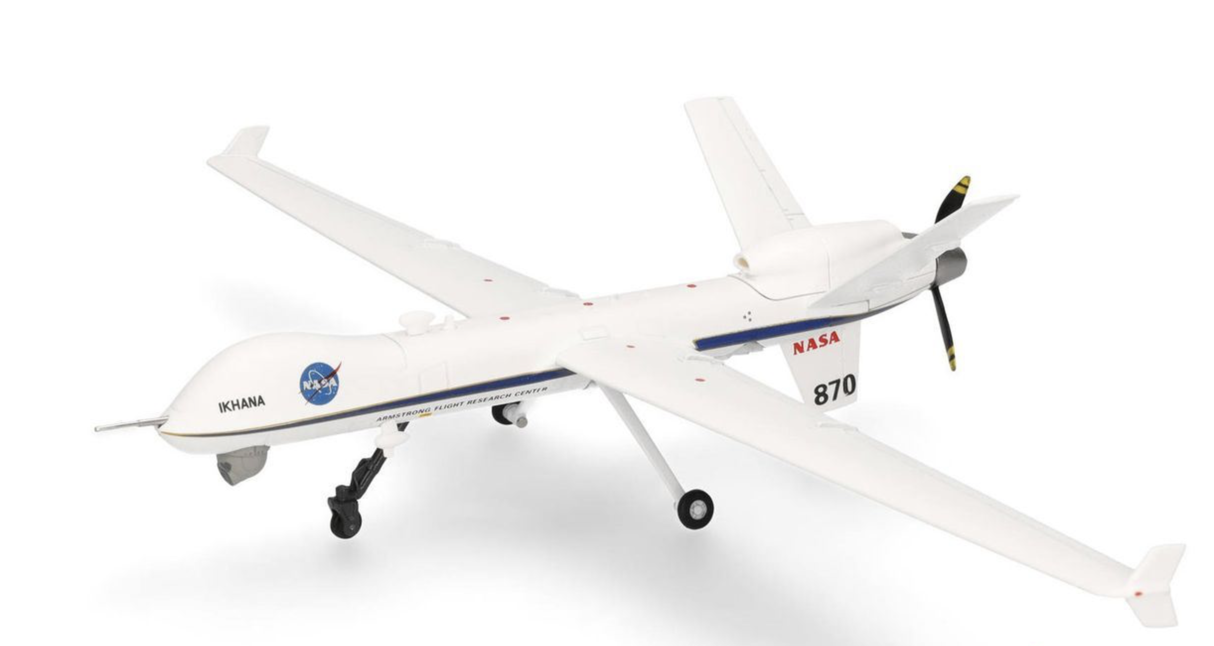 NASA MQ-9A Reaper Ikhana Armstrong Flight Research Center Edwards Air Base HERPA 1/72