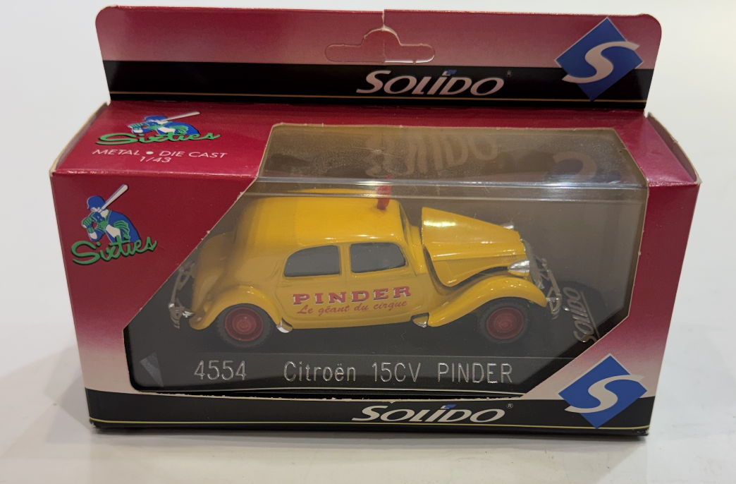 CITROEN 15CV PINDER SOLIDO 1/43