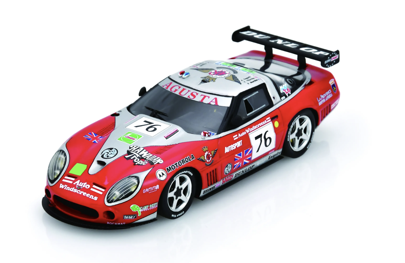 Corvette Callaway No.76 Le Mans 24H 1995 P. Bourdais - A. Copelli - T. Thyrring SPARK 1/43