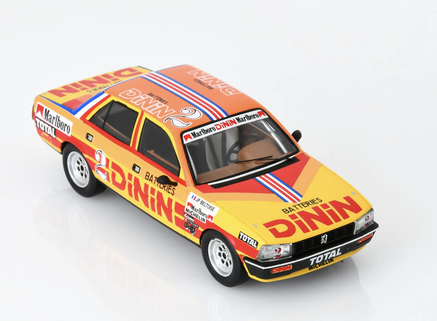 Peugeot 505 2L. No.2 Production 1980 Montlery Jean-Pierre Beltoise SPARK 1/43