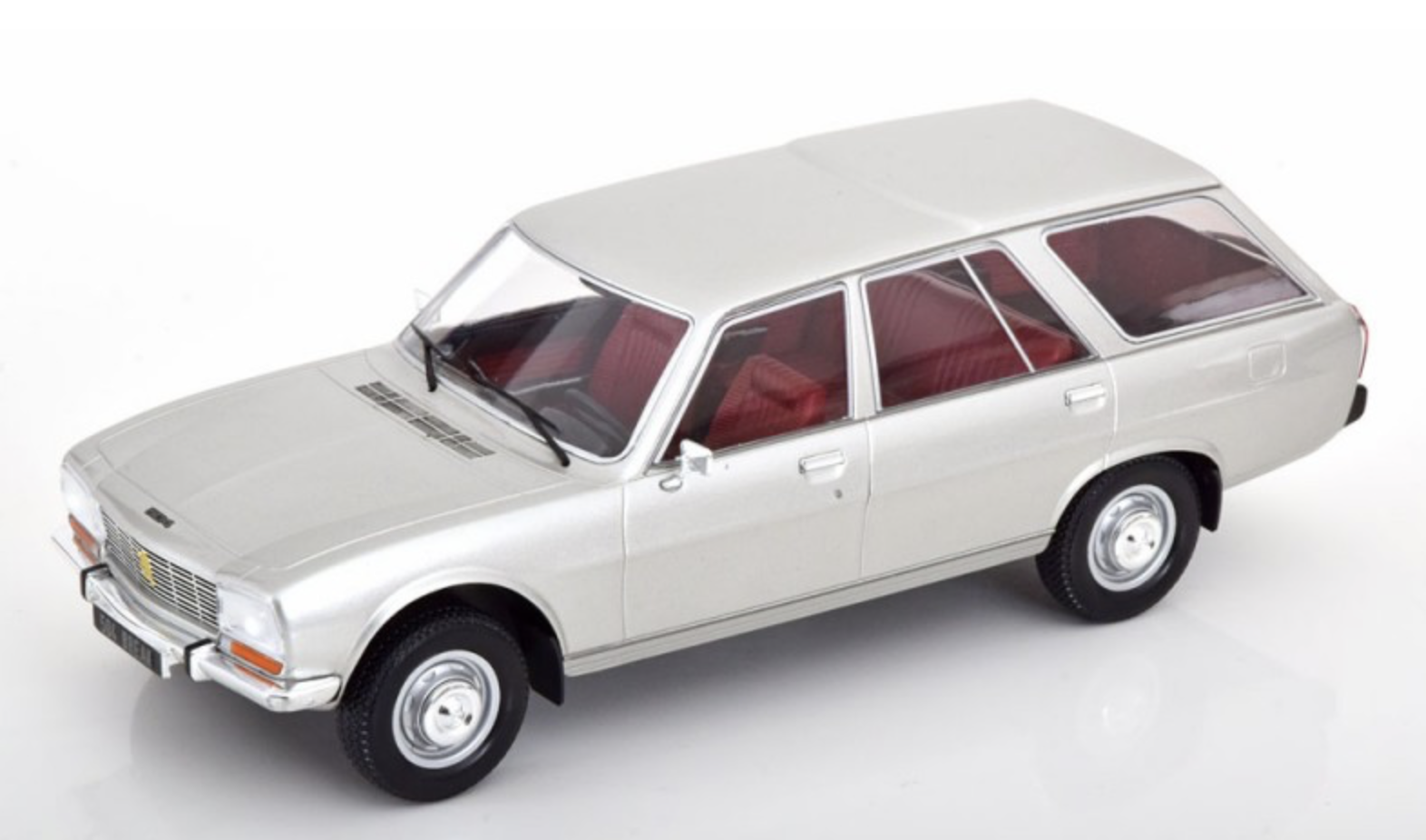 Peugeot 504 Break 1976 Silver MODEL CAR GROUP 1/18