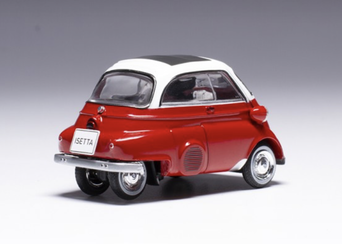 BMW Isetta 1959 Red White IXO 1/43