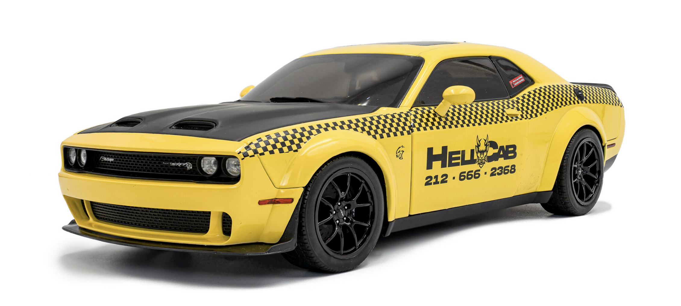 DODGE CHALLENGER SRT HELLCAT REDEYE WIDEBODY – NYC HELLCAB SOLIDO 1/18