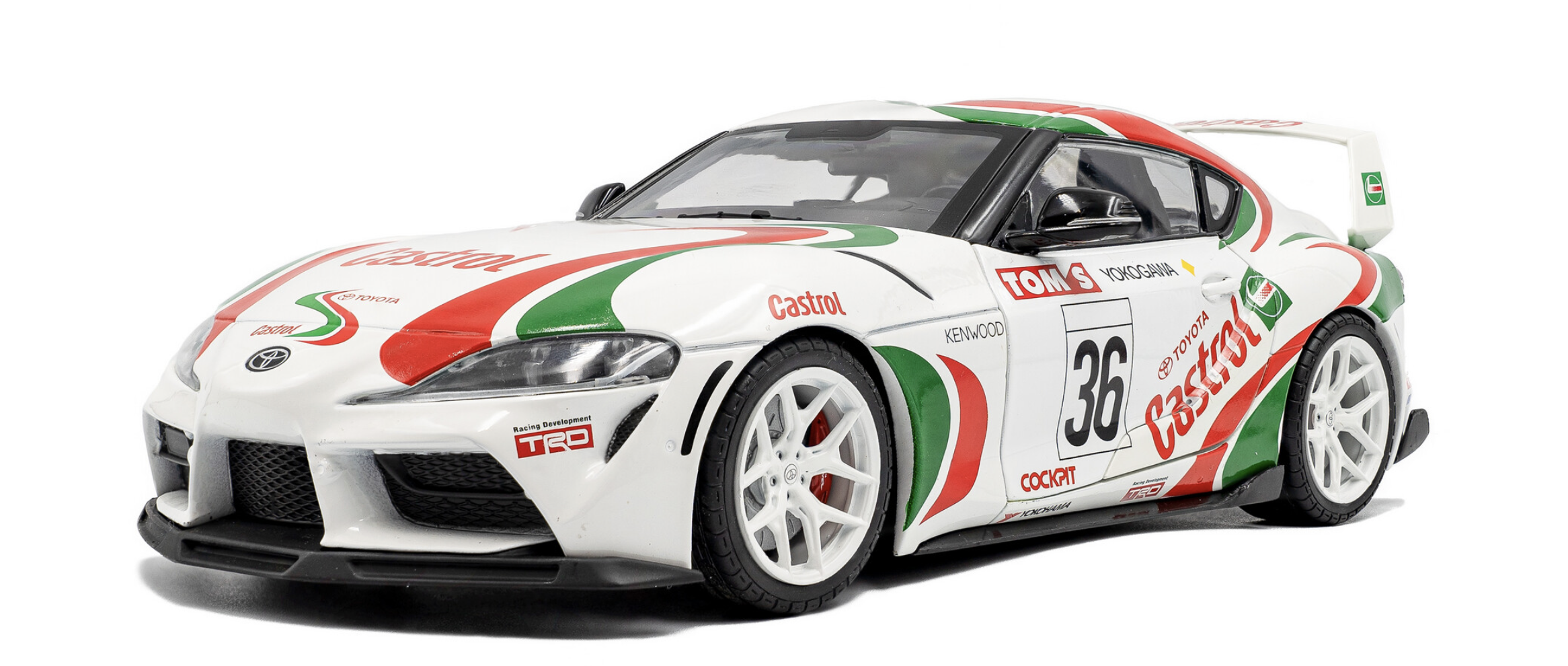 TOYOTA GR SUPRA TOYOTA RACING TRIBUTE SOLIDO 1/18