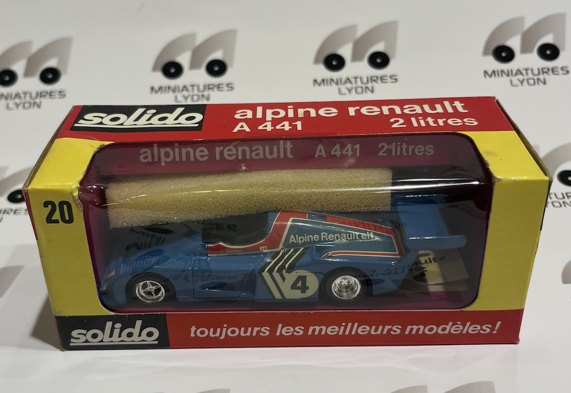 ALPINE RENAULT A442B V6 2L 1978 SOLIDO 1/43°