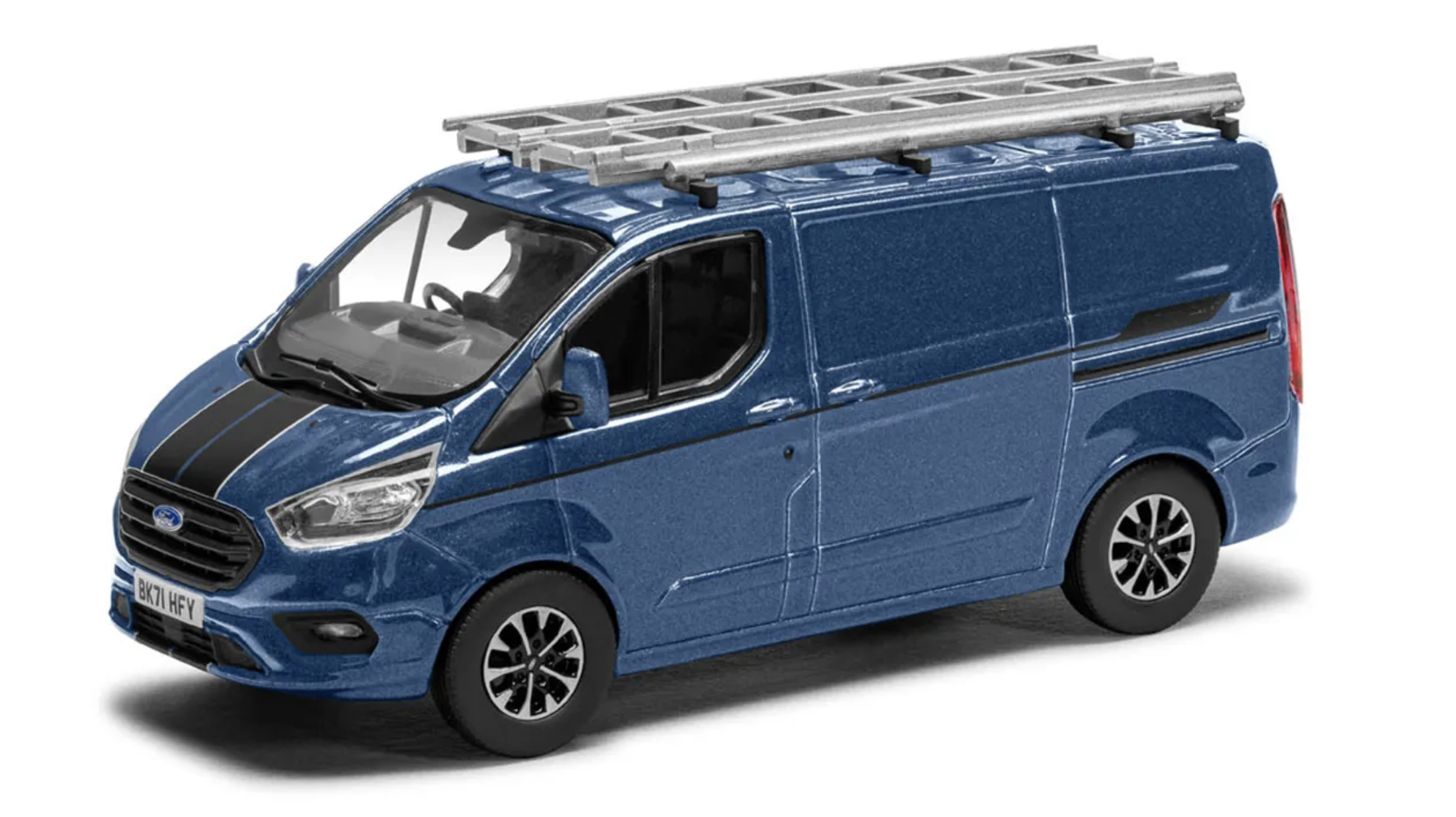 Ford Transit Custom Sport Chrome Blue VANGUARD 1/43