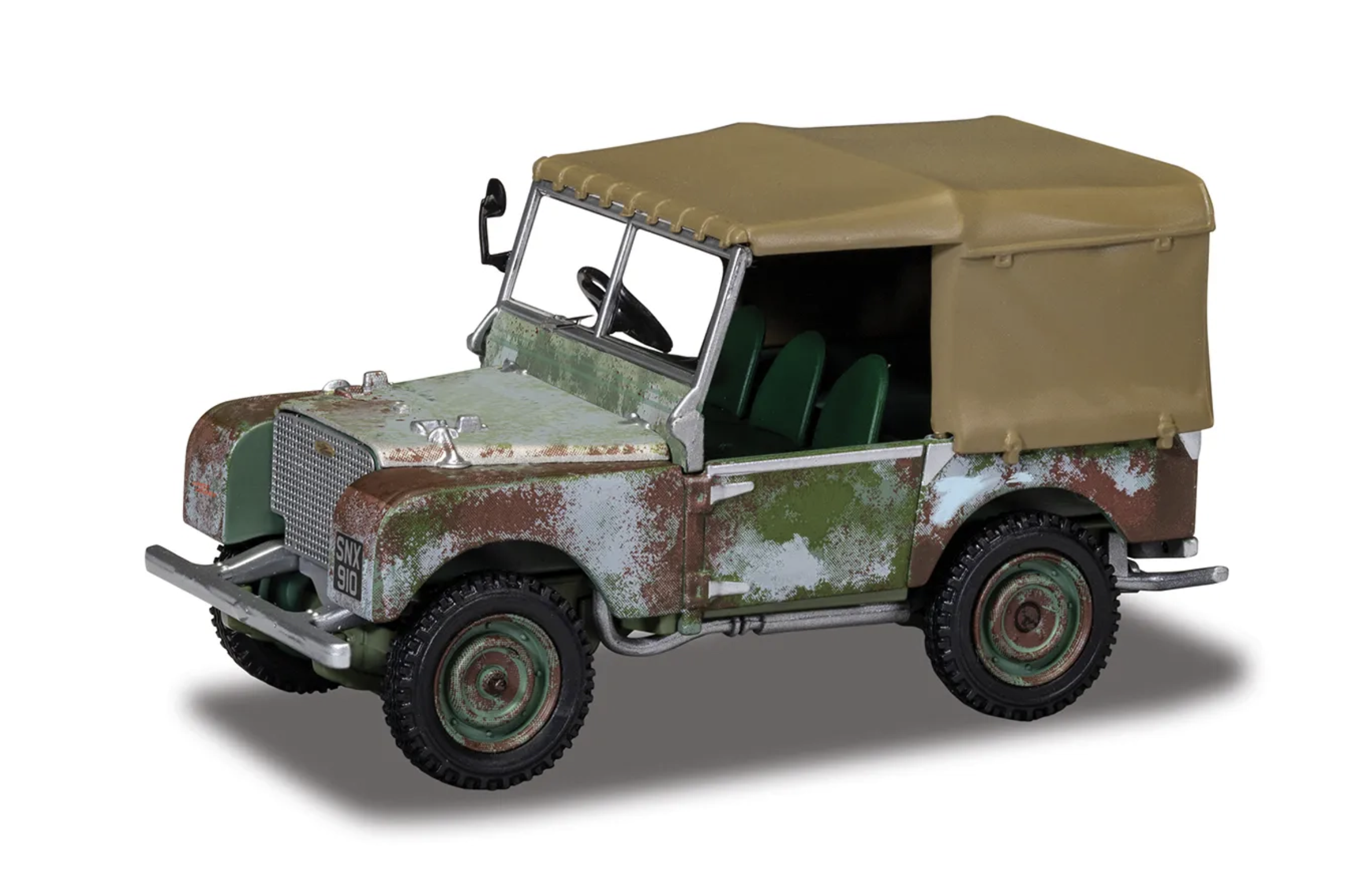 Land Rover Series I 80"  Light Green (Weathered) VANGUARD 1/43