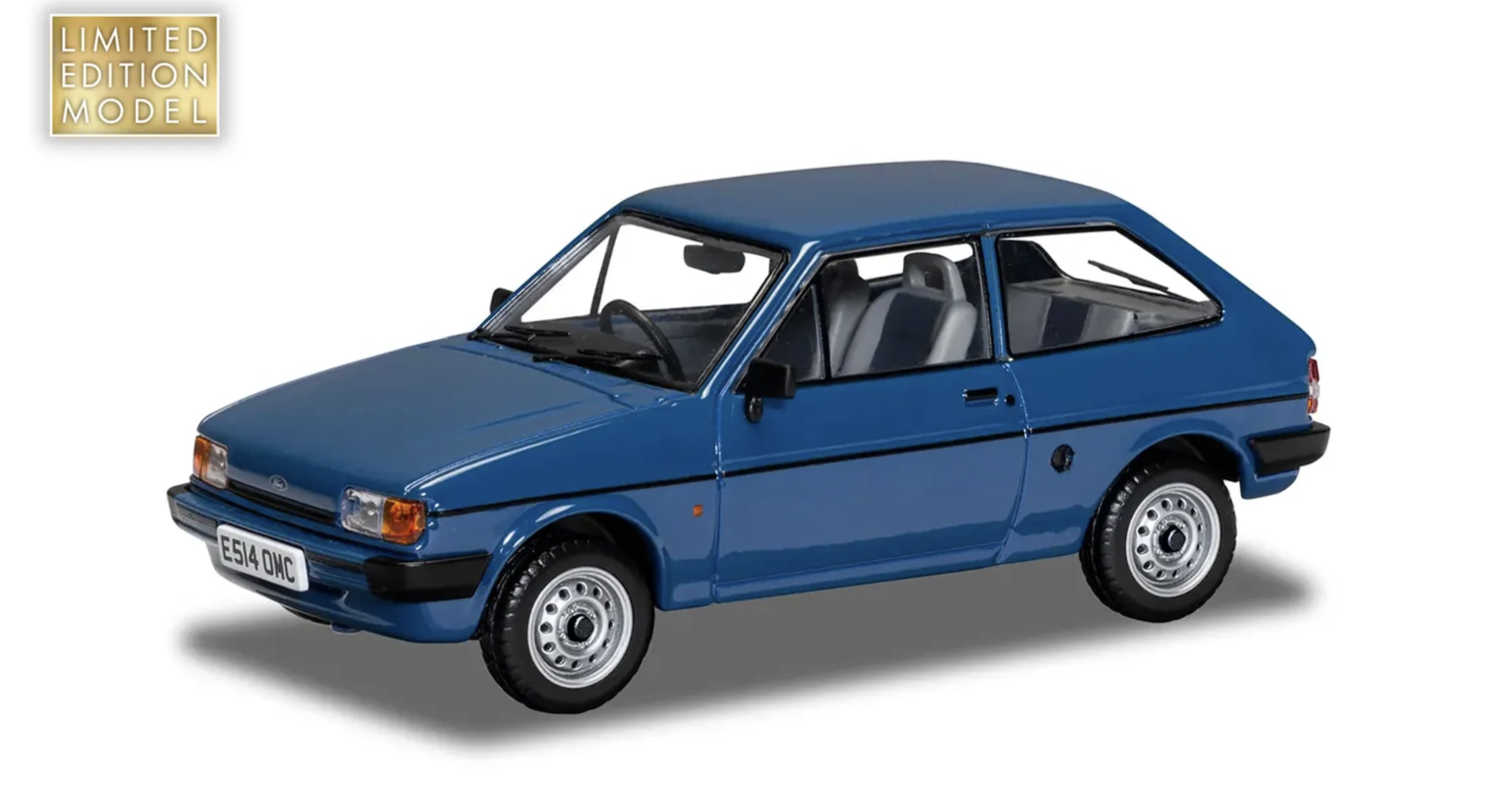 Ford Fiesta Mk2 1.1 Popular Plus Maritime Blue VANGUARD 1/43