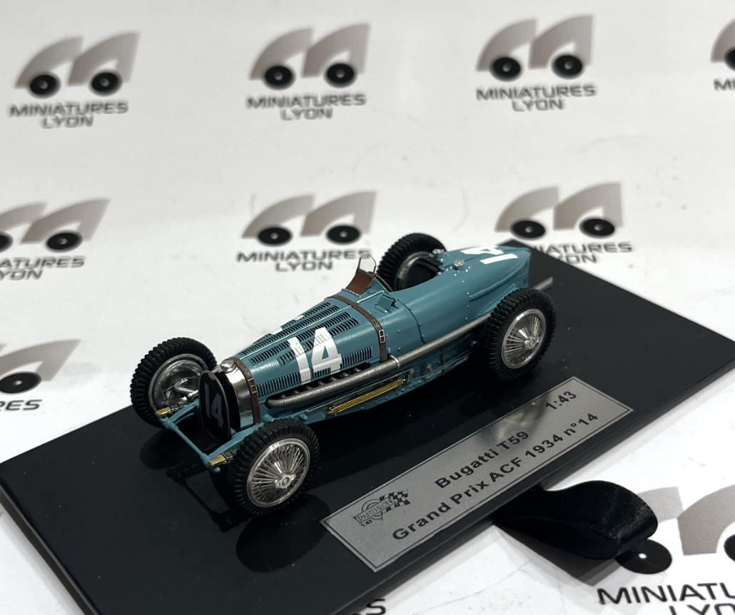 BUGATTI T59 GRAND PRIX ACF 1934 PANTHEON  1/43