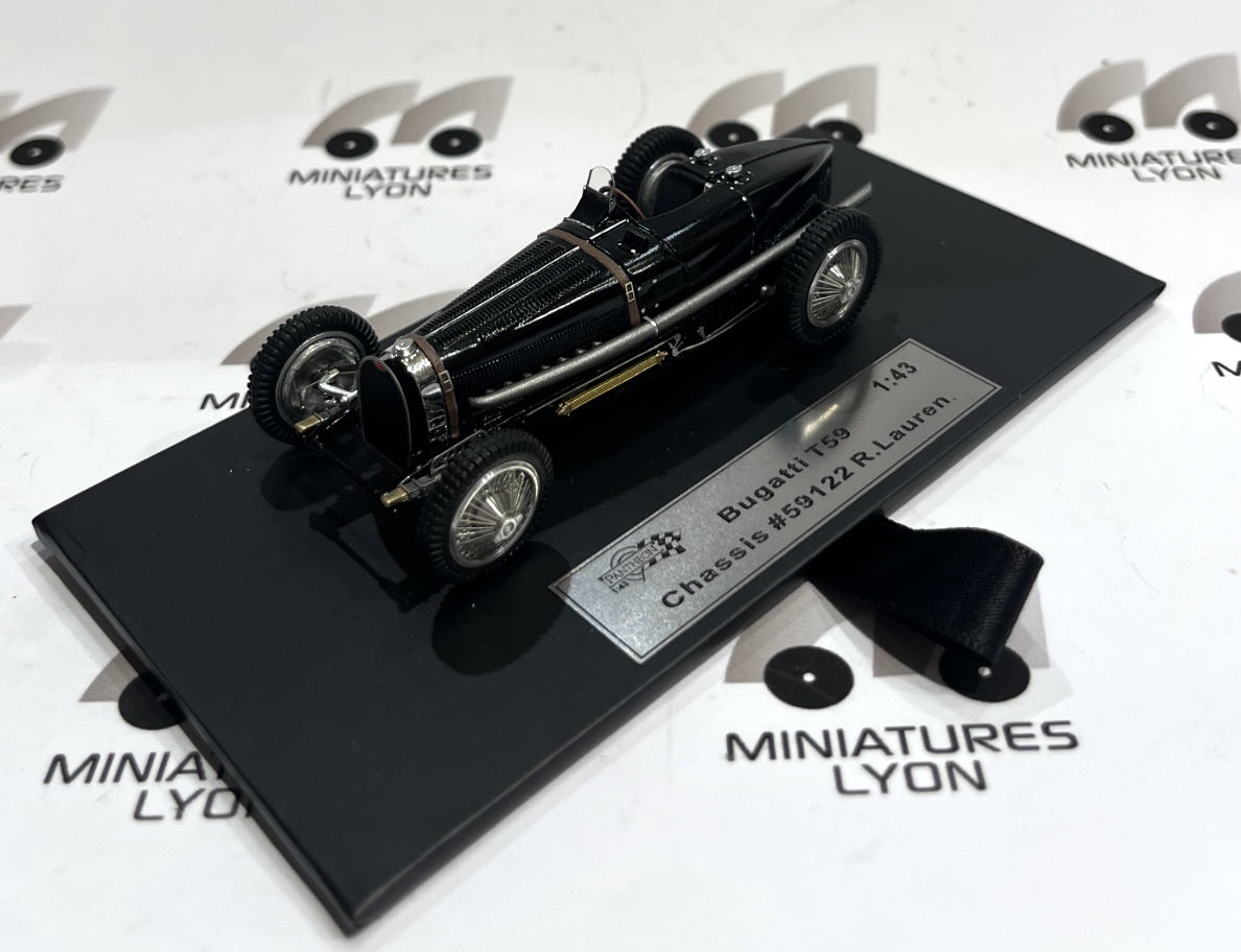 BUGATTI T59 CHASSIS #59122 R. LAUREN  PANTHEON  1/43