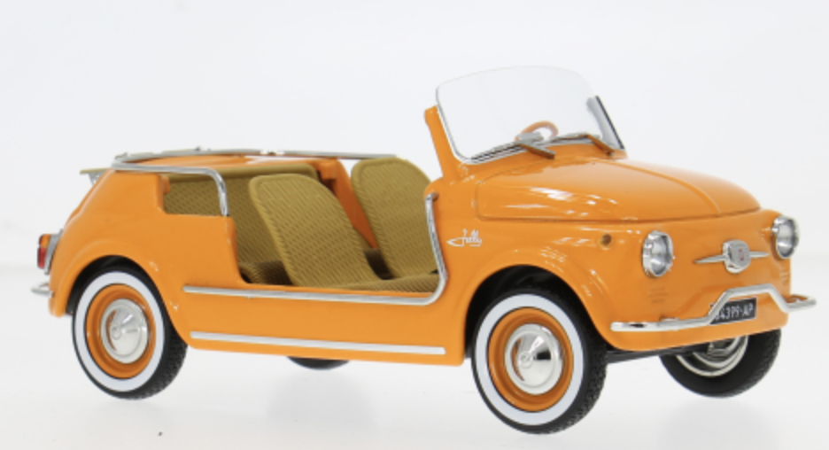 Fiat 500 Jolly ORANGE 1/18 NOREV