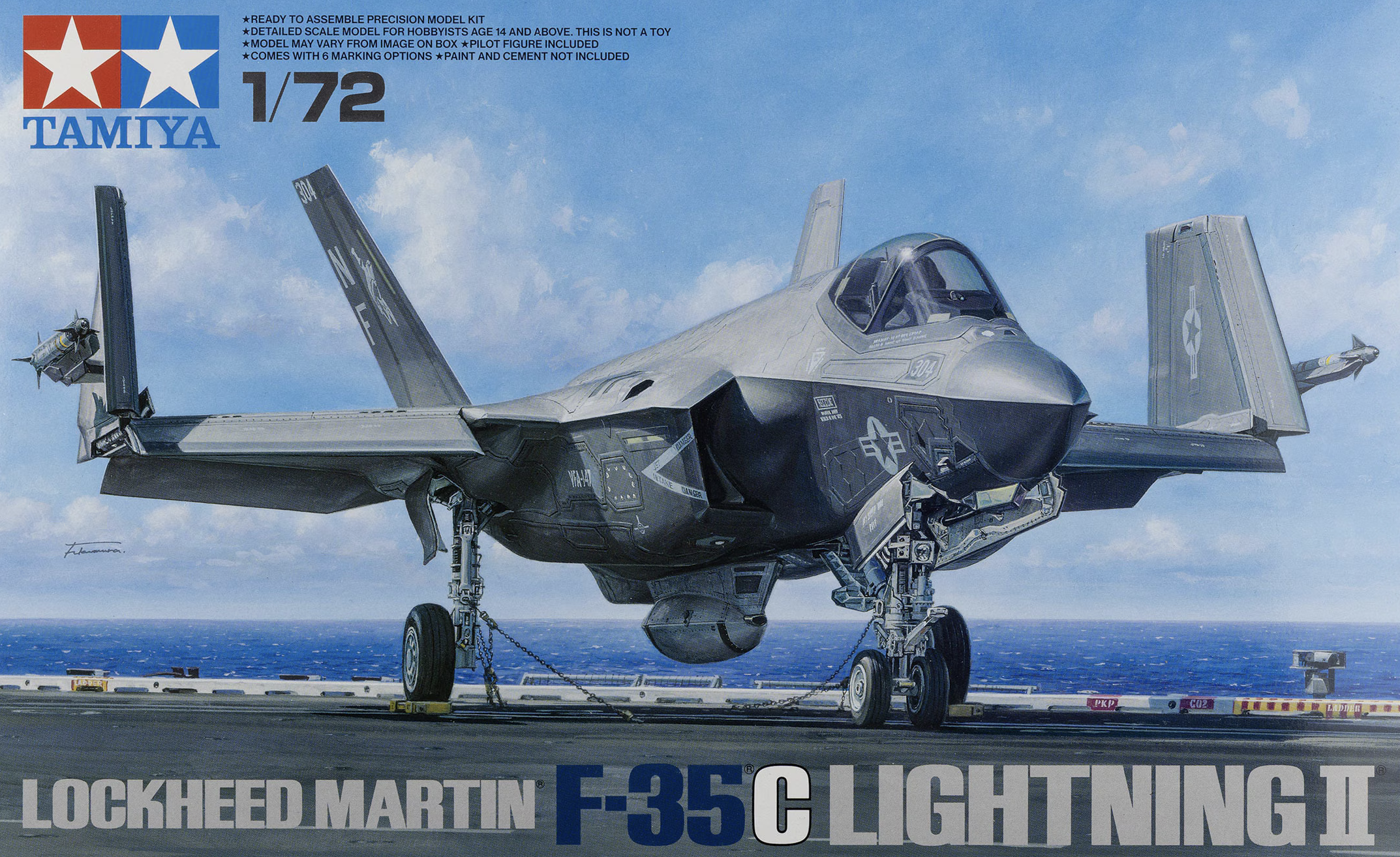 Lockheed Martin F-35C Lightning II 1/72 TAMIYA