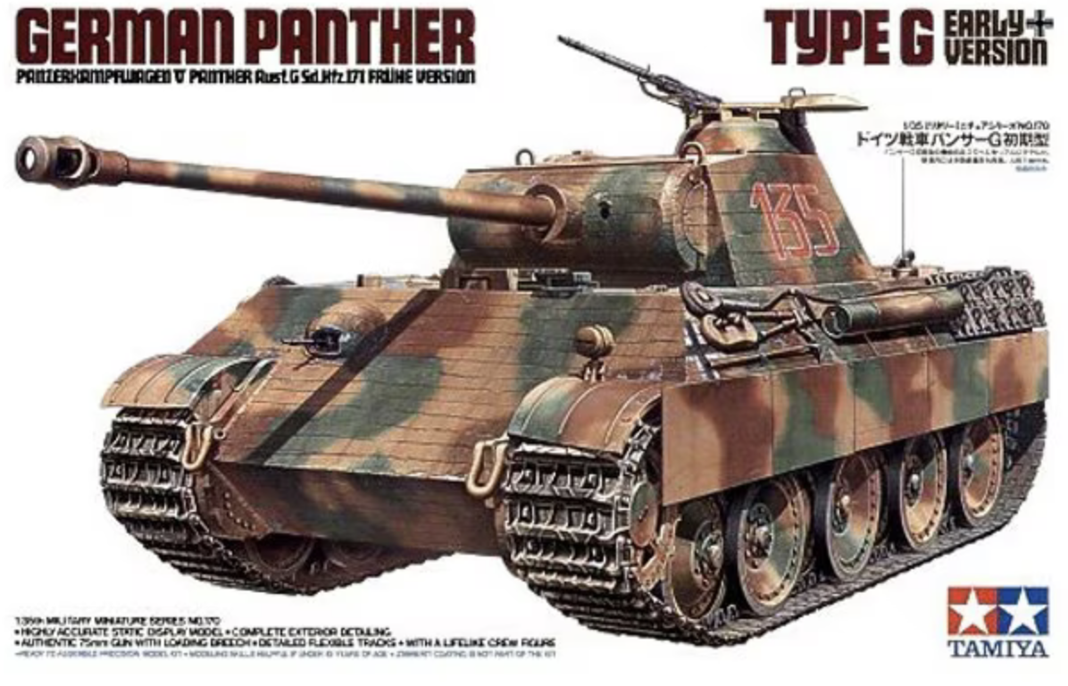 German Panther Type G 1/35 TAMIYA
