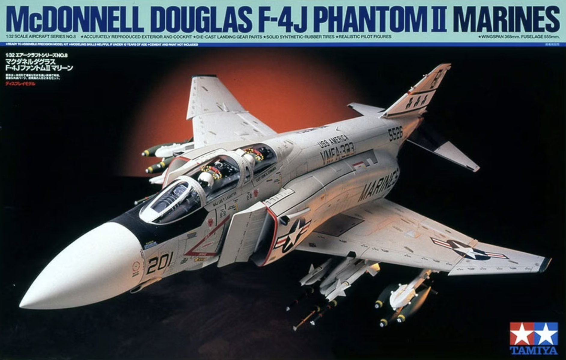 McDonnell Douglas F-4J Phantom II 1/32 TAMIYA
